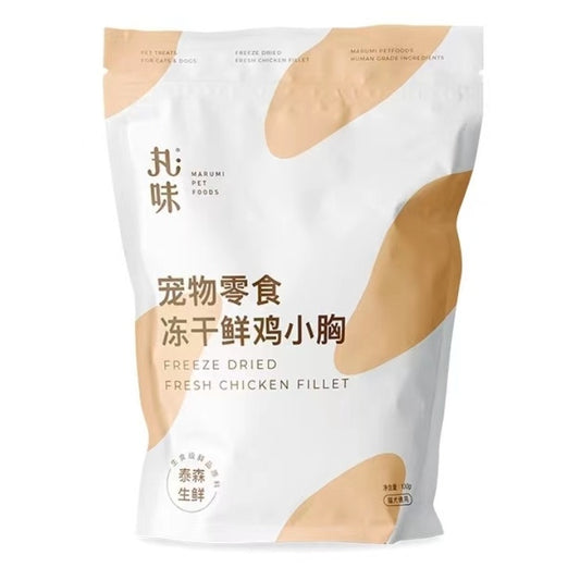 国产丸味 猫用 猫零食冻干鸡小胸100g