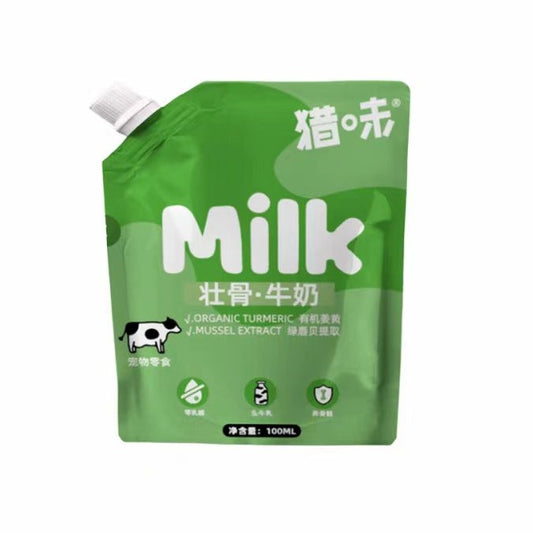 猎味 犬猫通用宠物壮骨牛奶100ml