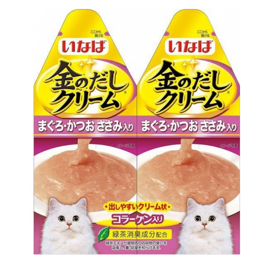 日本CIAO 猫咪高汤营养糊鸡肉鲣鱼金枪鱼 60g