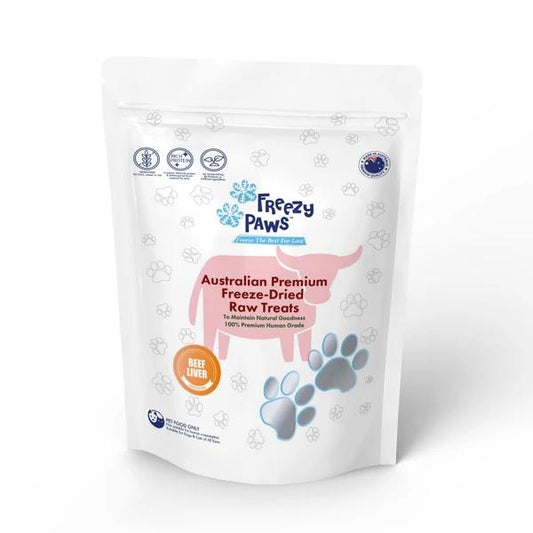 澳洲Freezy Paws 犬猫通用冻干牛肝 100g