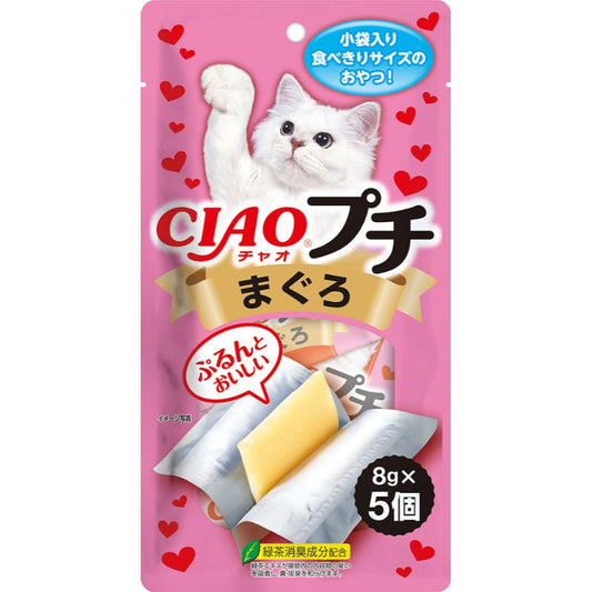 日本CIAO 猫咪肉冻薄片三文鱼口味 4入