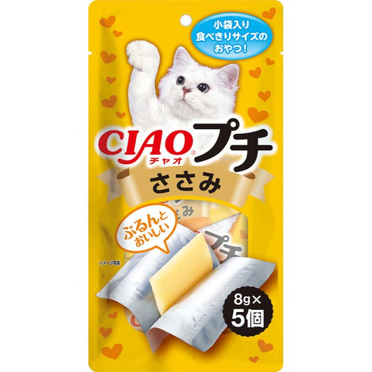 日本CIAO 猫咪肉冻薄片鸡肉口味 4入