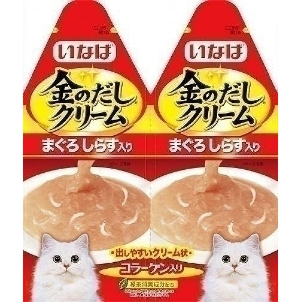 日本CIAO 猫咪高汤营养糊金枪鱼鸡肉小银鱼 60g