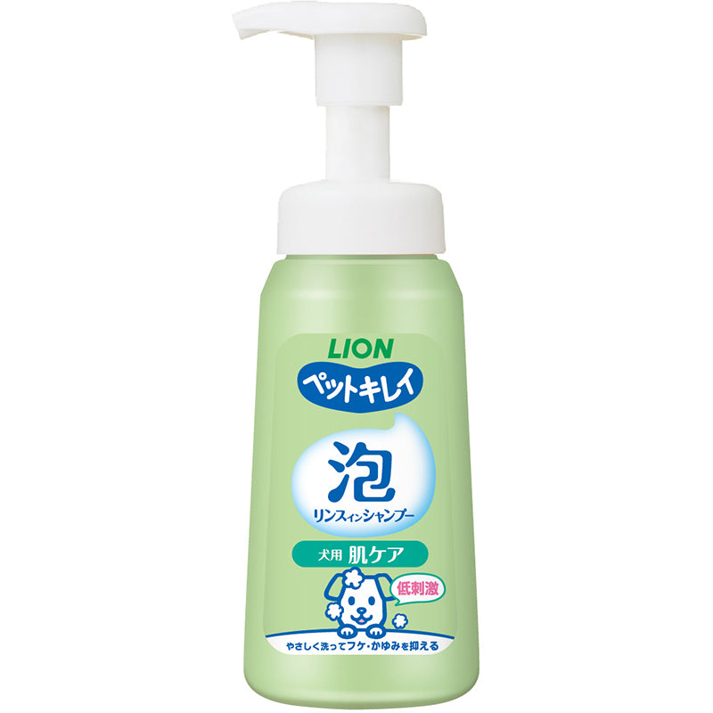 LION 犬用免洗泡沫保湿清洁洗发水 230ml