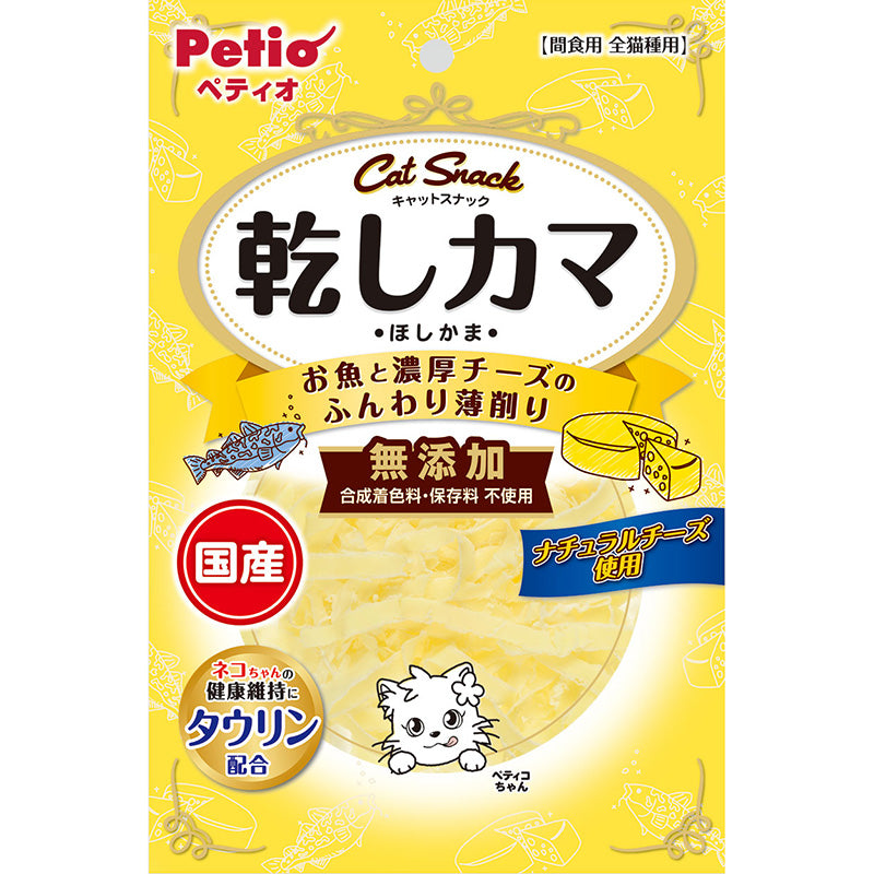 日本Petio 猫咪蓬松美毛奶酪薄薄片 20g