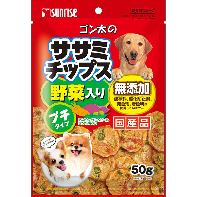 sunrise 犬用鸡肉鸡柳蔬菜红薯薯片 50g