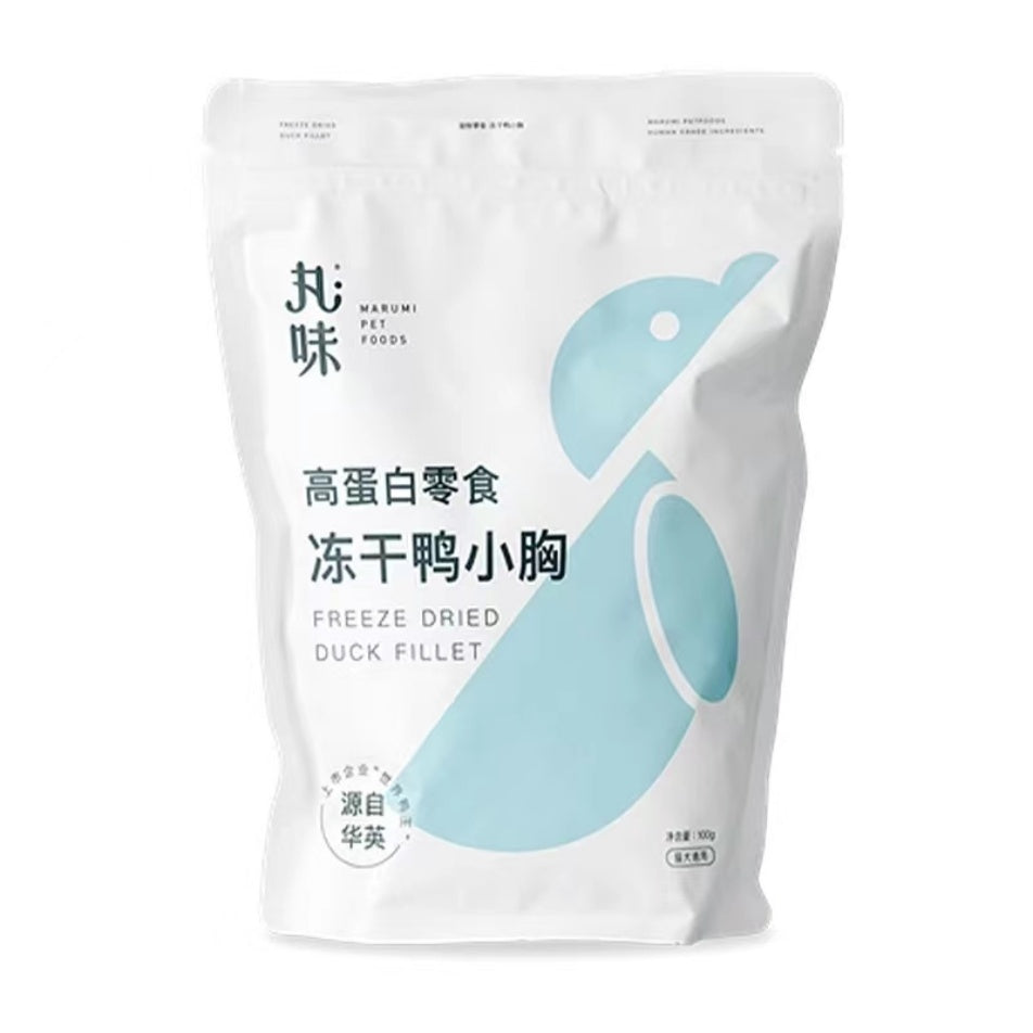 国产丸味 猫用 猫零食冻干鸭小胸70g