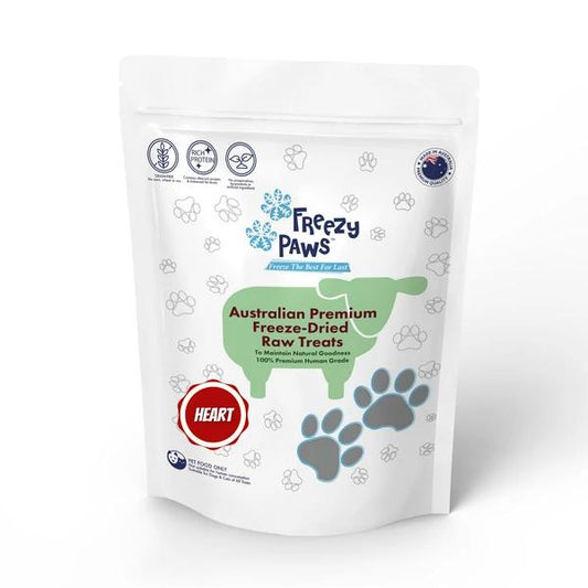 澳洲Freezy Paws 犬猫通用羊心冻干 100g