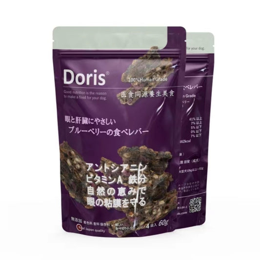 日本Doris 犬用 零食冻干蓝莓肝60g