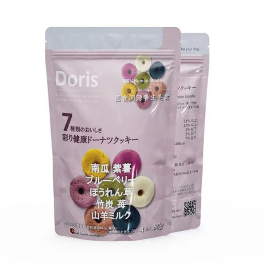 日本Doris 犬用 多彩饼干80g