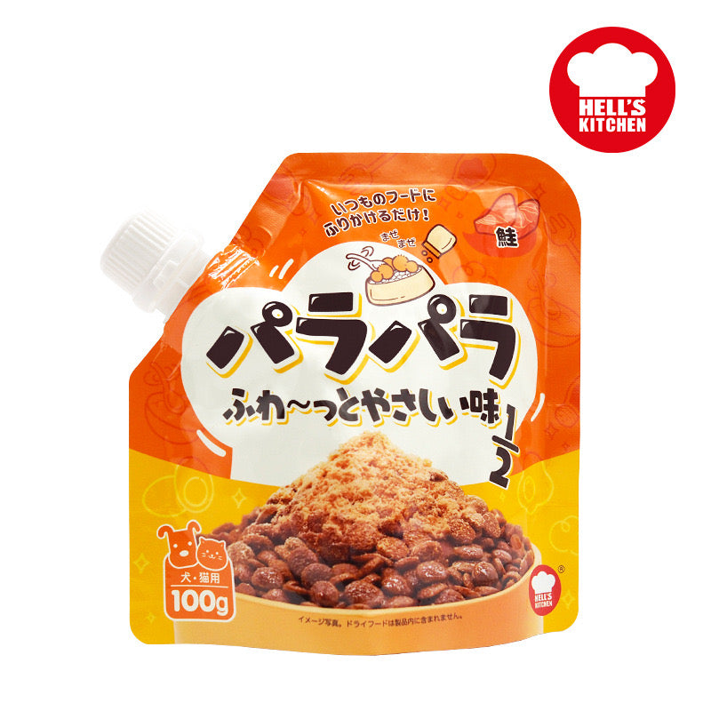 地狱厨房 犬猫通用拌饭三文鱼松松拌 100g