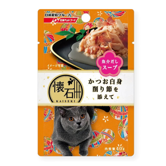 日本怀石 猫咪鲣鱼白身鱼餐包 40g