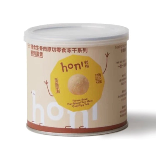 HONI 犬猫通用发腮美毛卵磷脂冻干鹌鹑蛋黄 60g