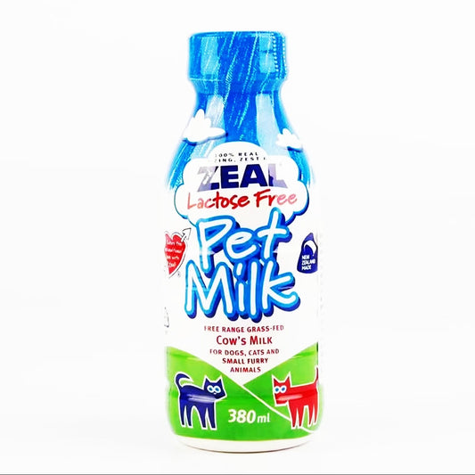 新西兰ZEAL 犬用零乳糖鲜牛奶 380ml